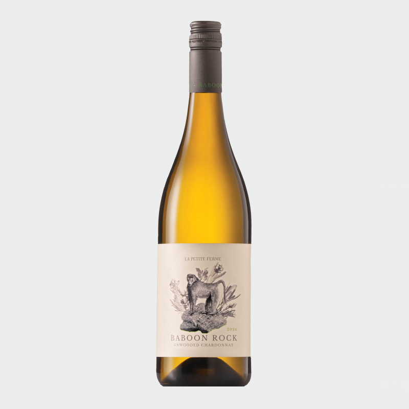 La Petite Ferme Baboon Rock Un-wooded Chardonnay 2024 La Petite Ferme Baboon Rock Un-wooded Chardonnay 2024