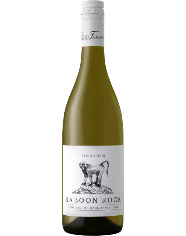La Petite Ferme Baboon Rock Un-wooded Chardonnay 2021 La Petite Ferme Baboon Rock Un-wooded Chardonnay 2021